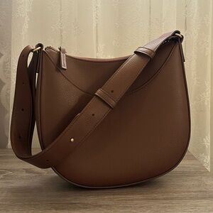 brown shoulder bag